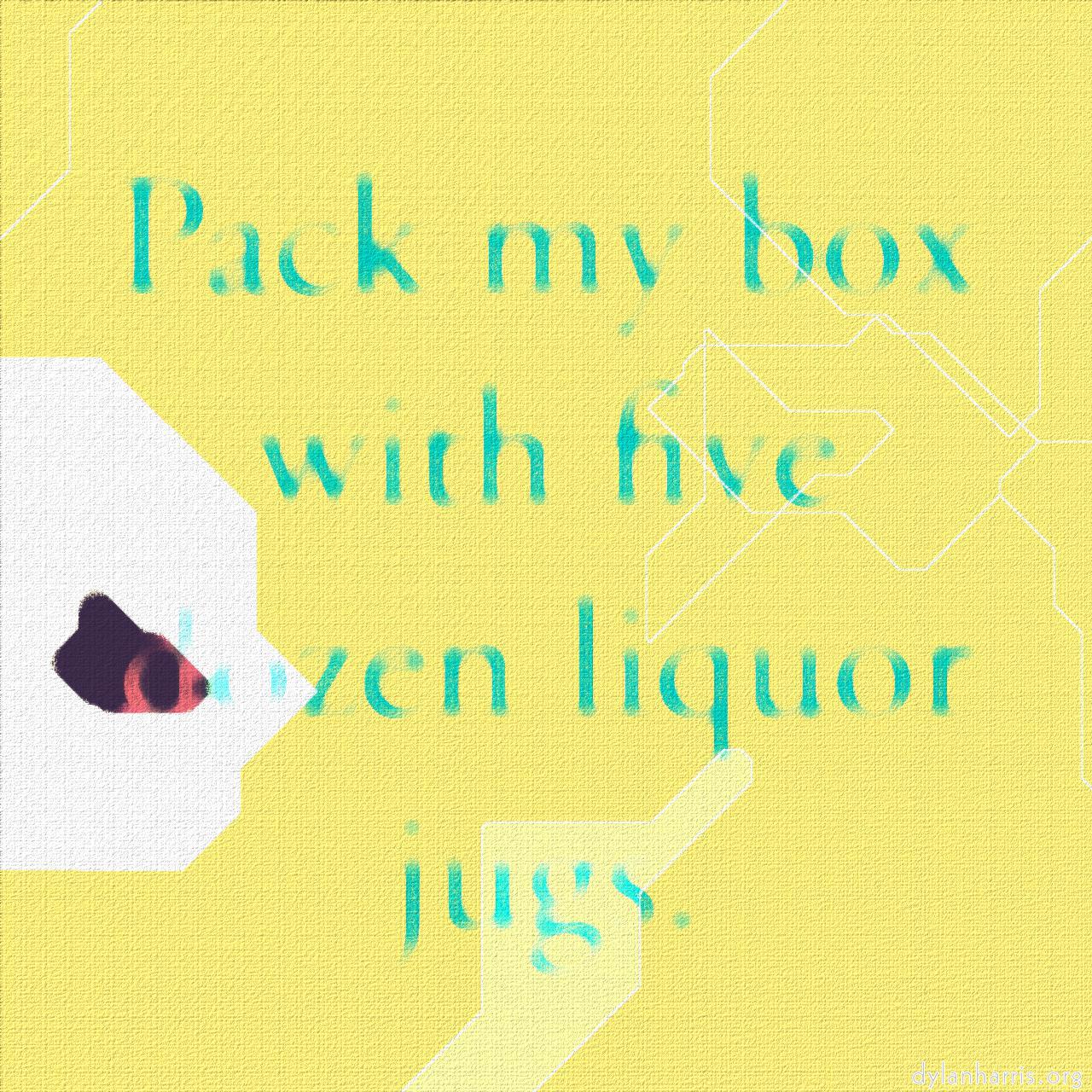 non-rep generative and abstract :: geo hive canvas texture