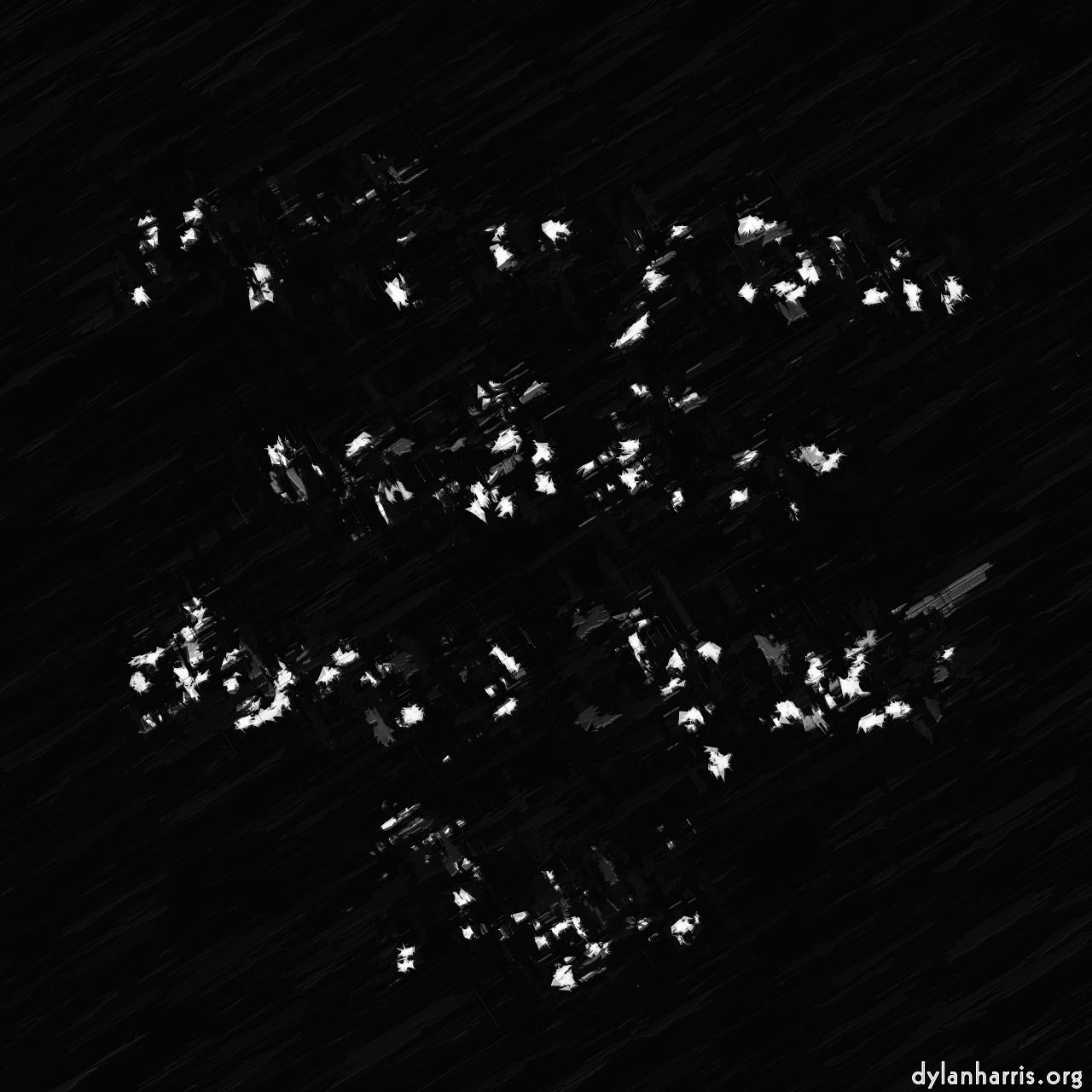 non-rep generative and abstract :: hatch vector oil paint