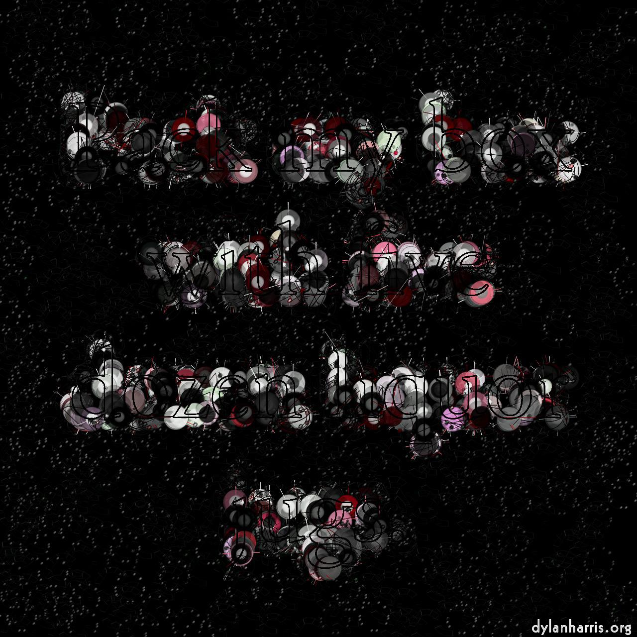 non-rep generative and abstract :: molecular