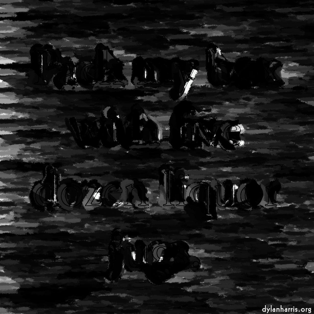 non-rep generative and abstract :: oil thick—vector paint