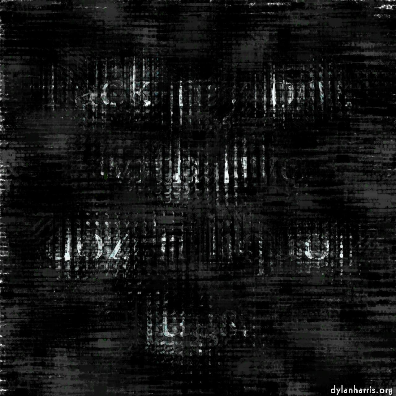 non-rep generative and abstract :: palettise hatch paint