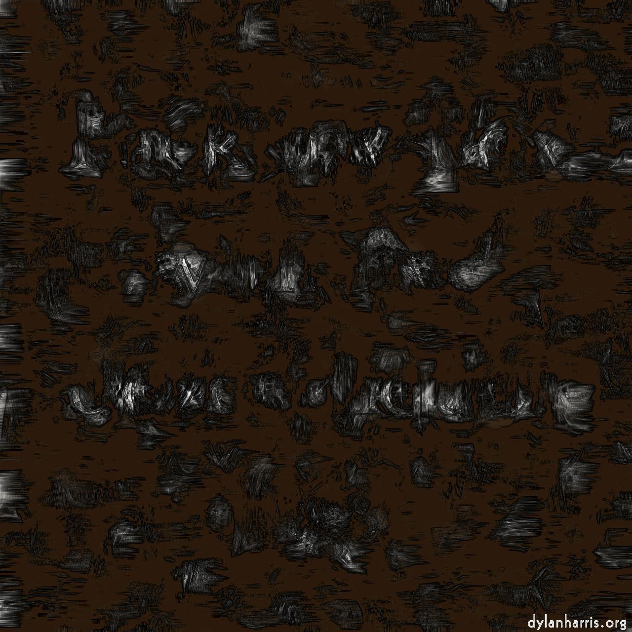 non-rep generative and abstract :: saturated dark blur paint