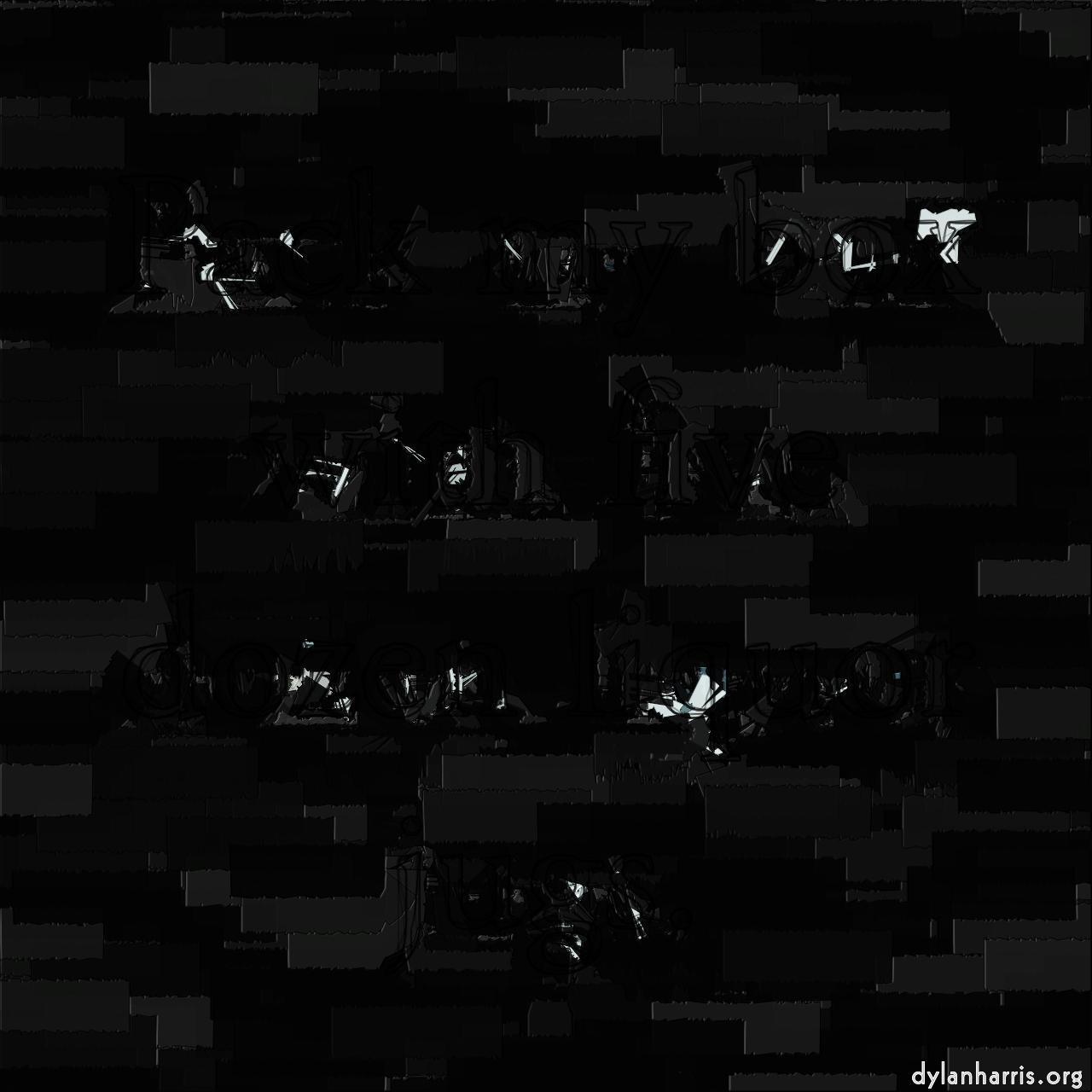 non-rep generative and abstract :: tom robbins 2