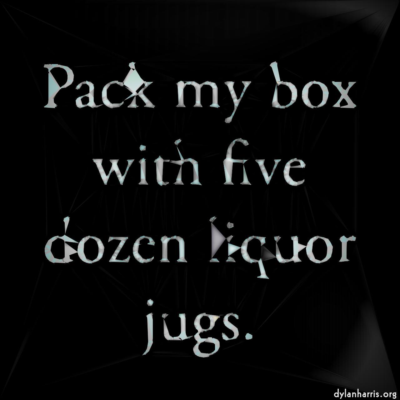 non-rep generative and abstract :: triangular glow