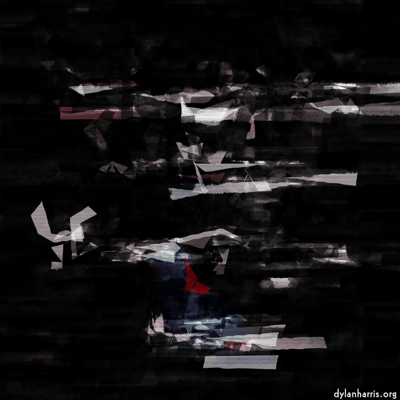 non-rep generative and abstract :: watercolour on linen