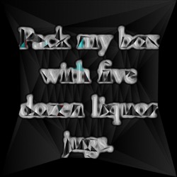 image from non-rep generative and abstract