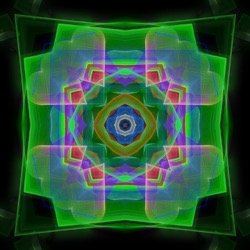 image from non-rep generative and abstract