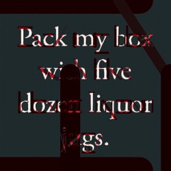 image from non-rep generative and abstract