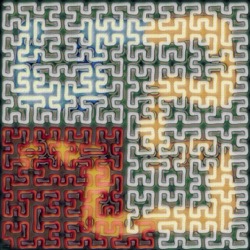 image from non-rep generative and abstract