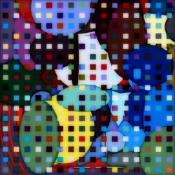 image from non-rep generative and abstract