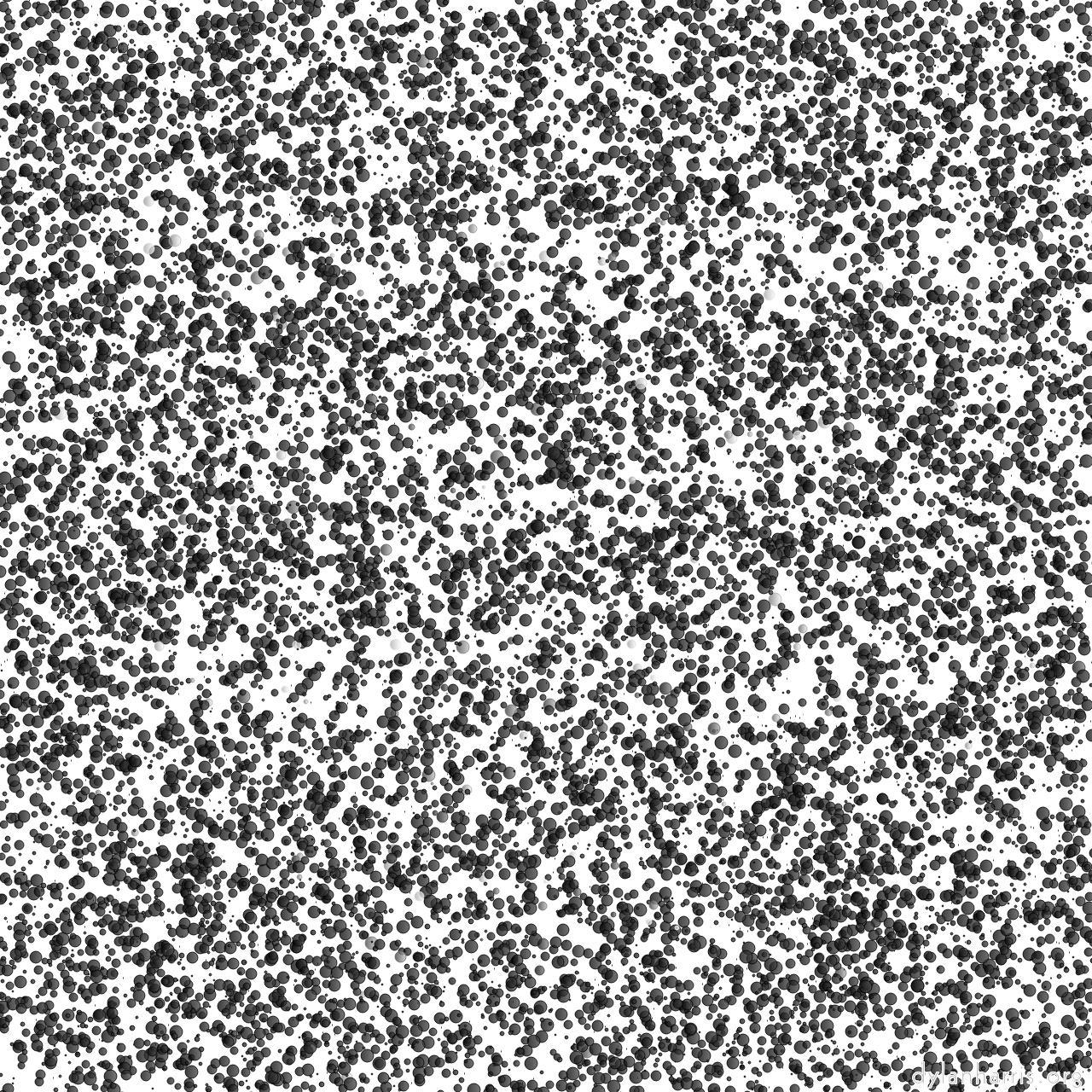 scatters for source images on white background :: bubbles 2