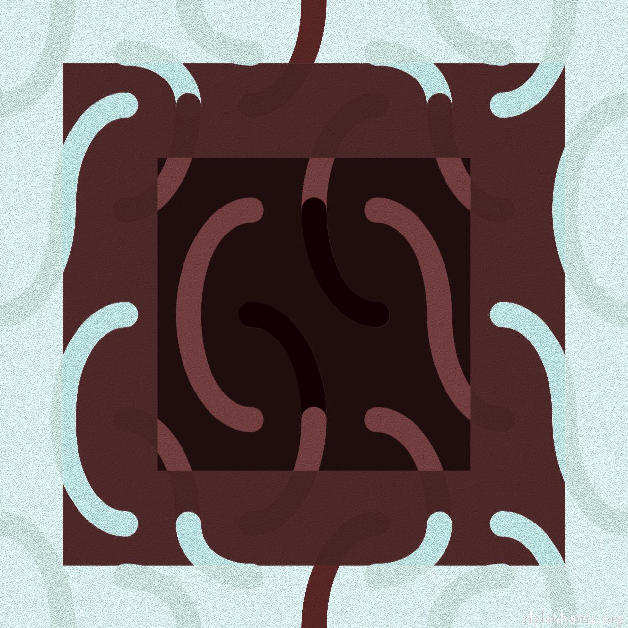 shape and mondrian styles :: mixed shape desaturate