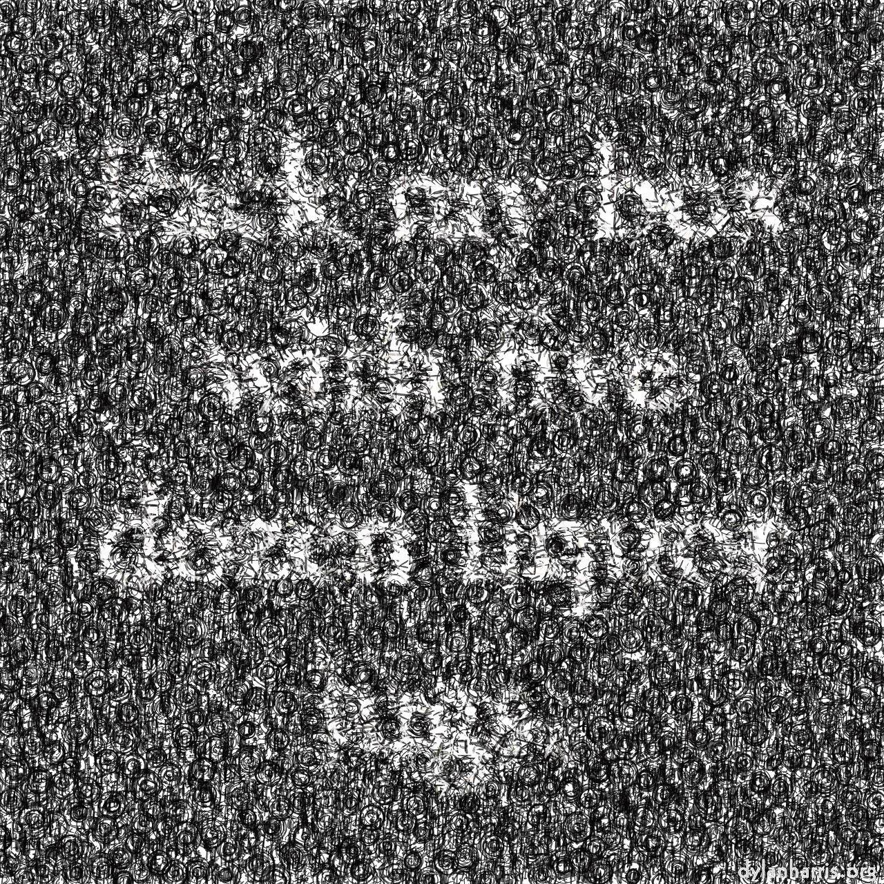 sketch and hatch styles :: circle with outline