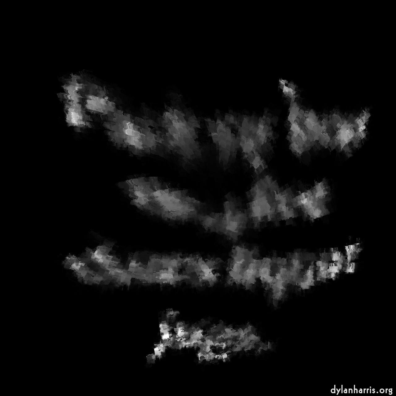 image: wet smears blurs (start with image in canvas) :: polar brush blend