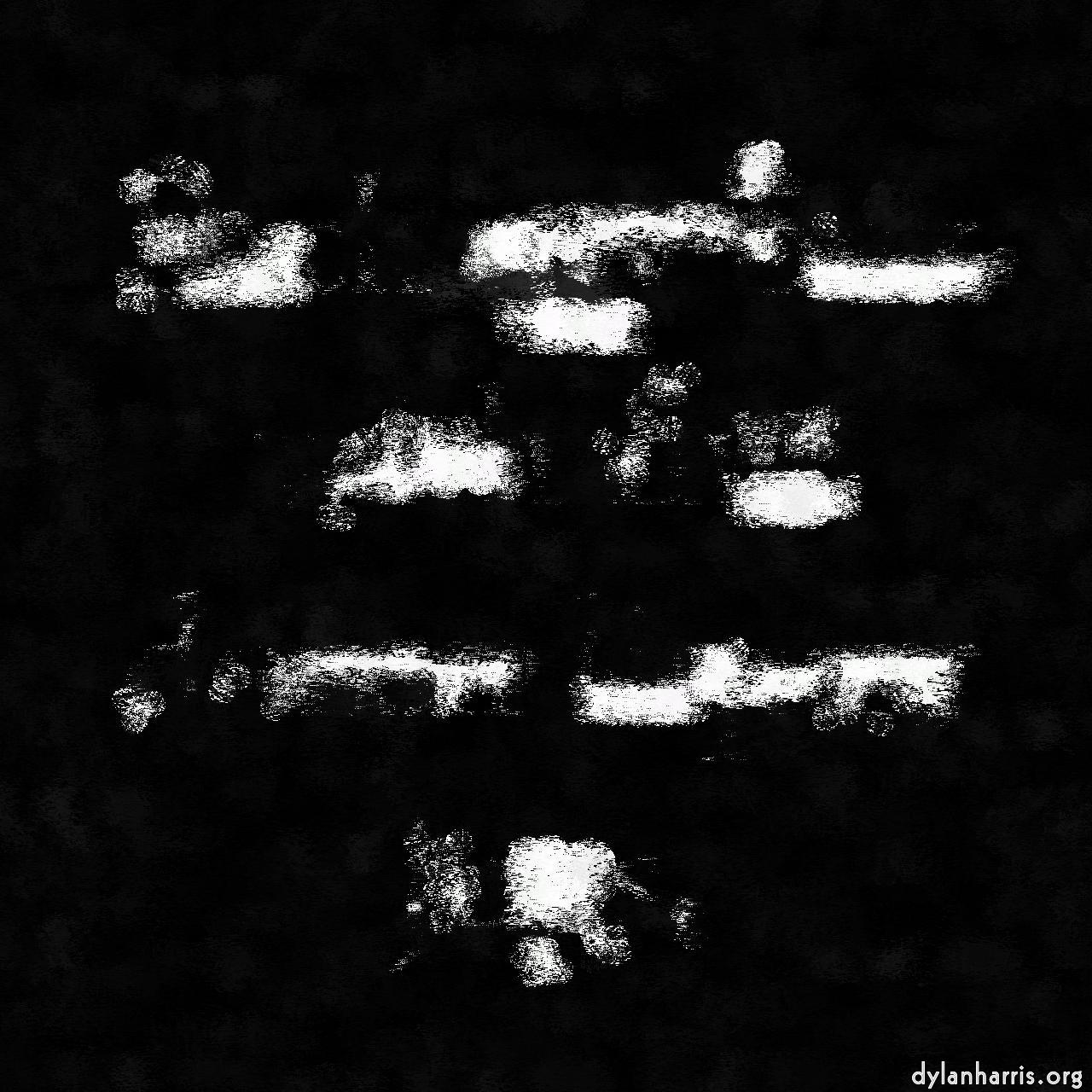 image: abstract natural media :: dry brush 2