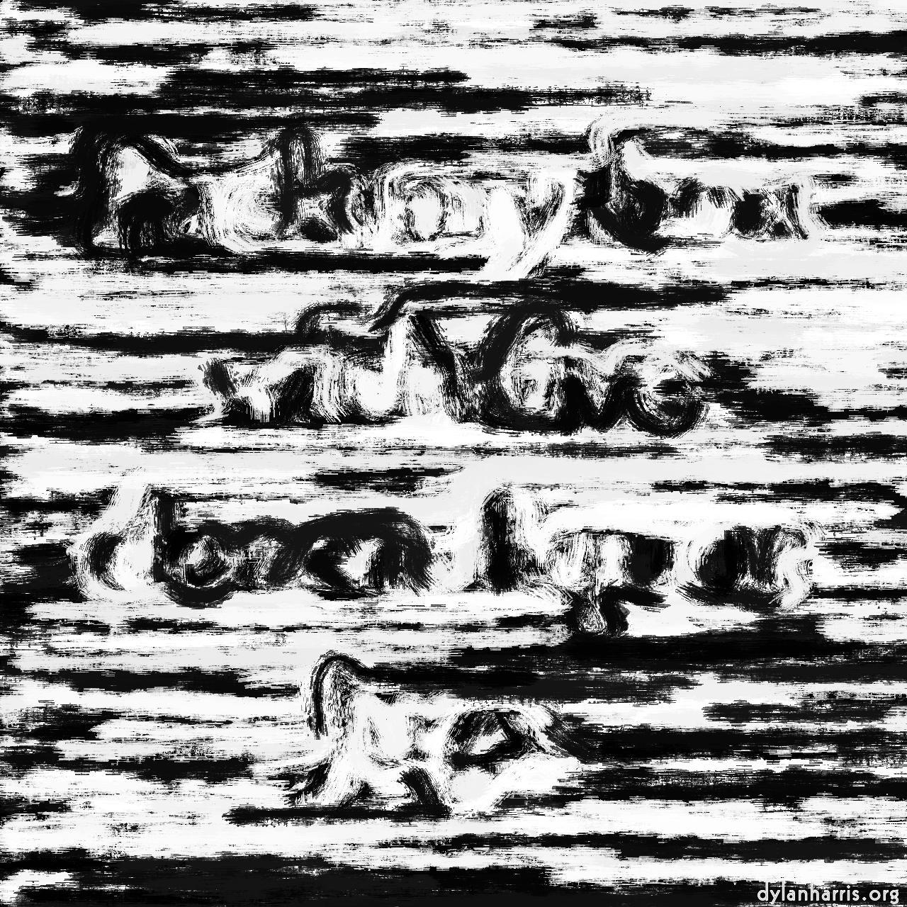 image: abstract natural media :: dry brush 3