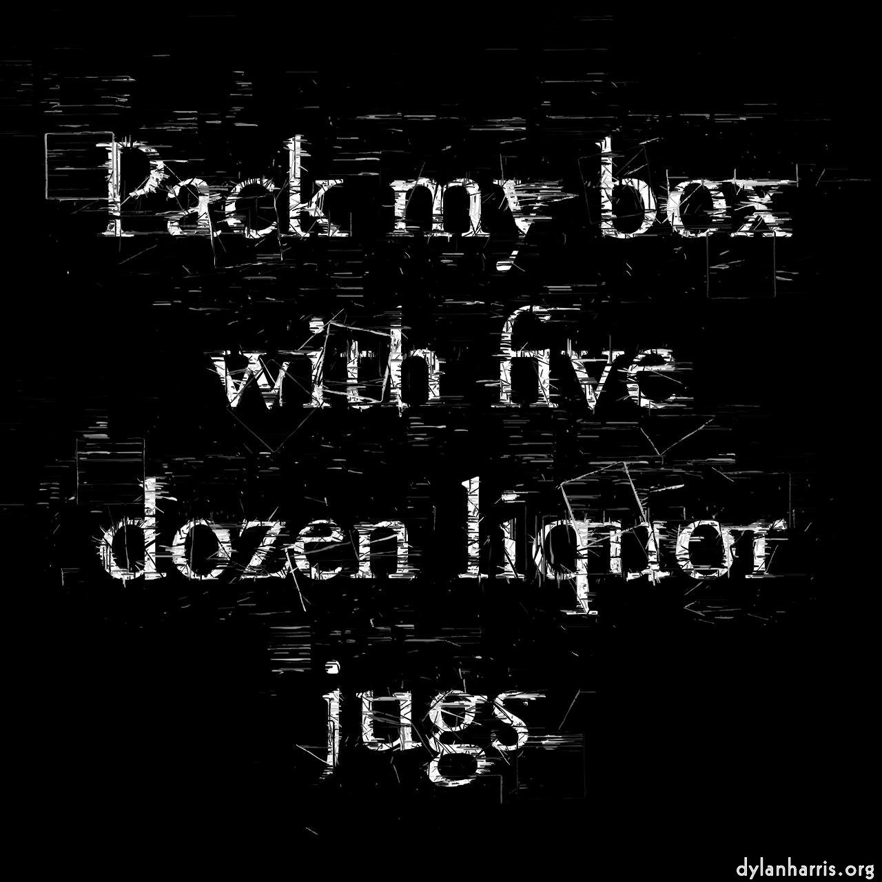 image: abstract natural media - vector :: boxy ink