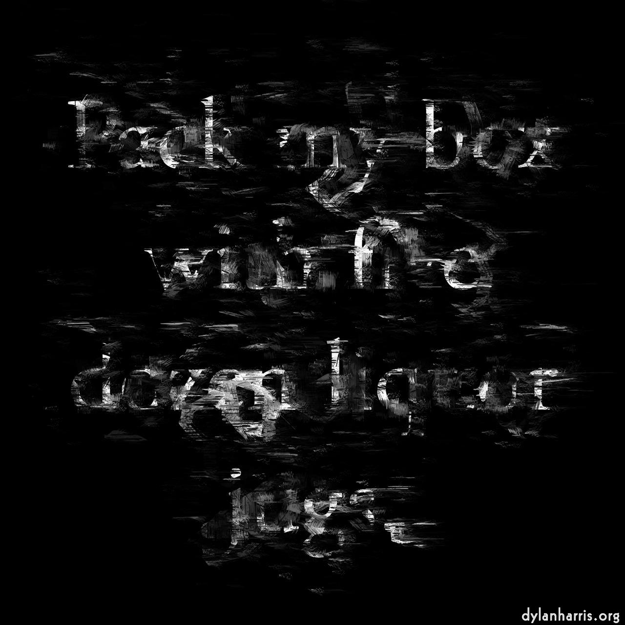 image: abstract natural media - vector :: boxy ink 2