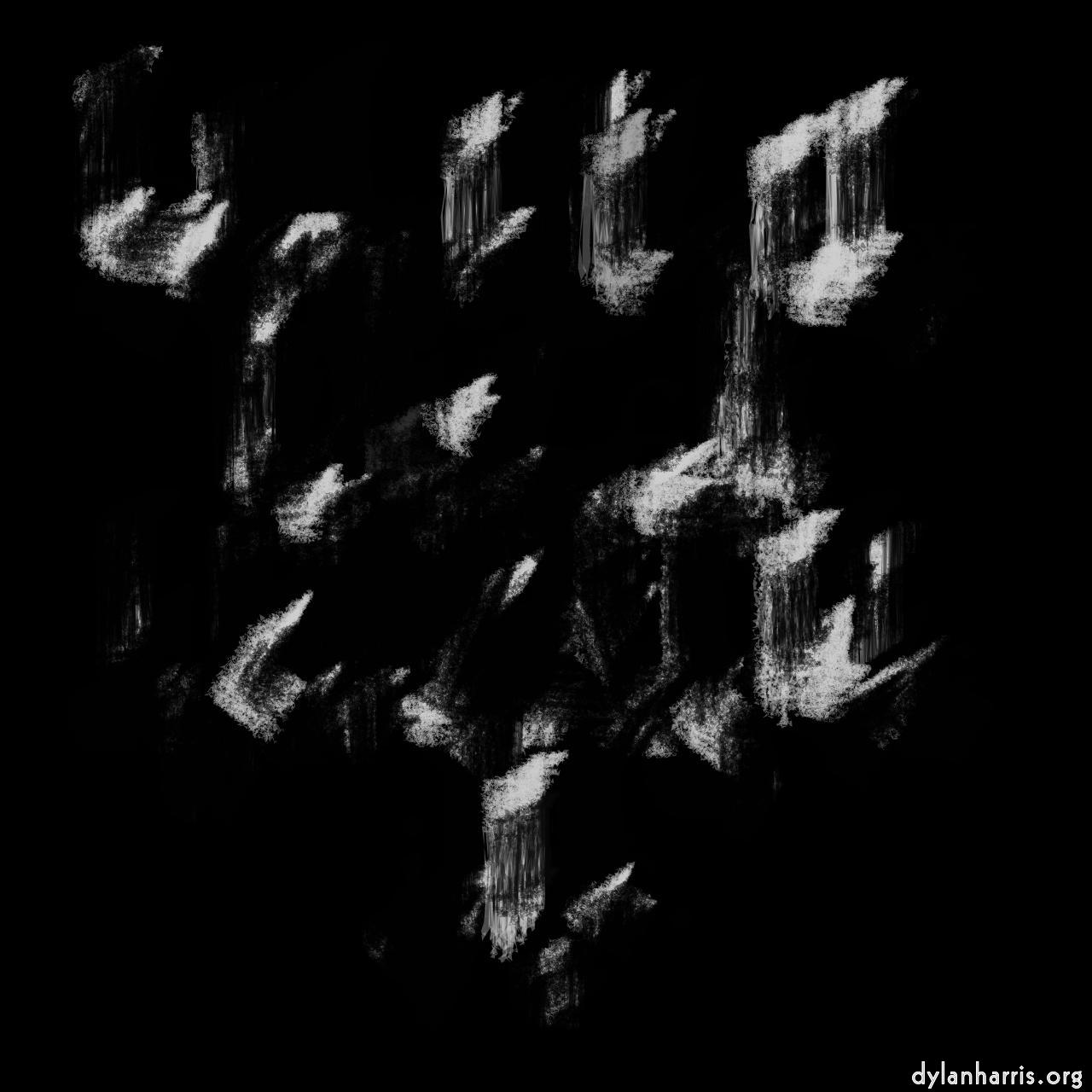 image: abstract natural media - vector :: broad stroke