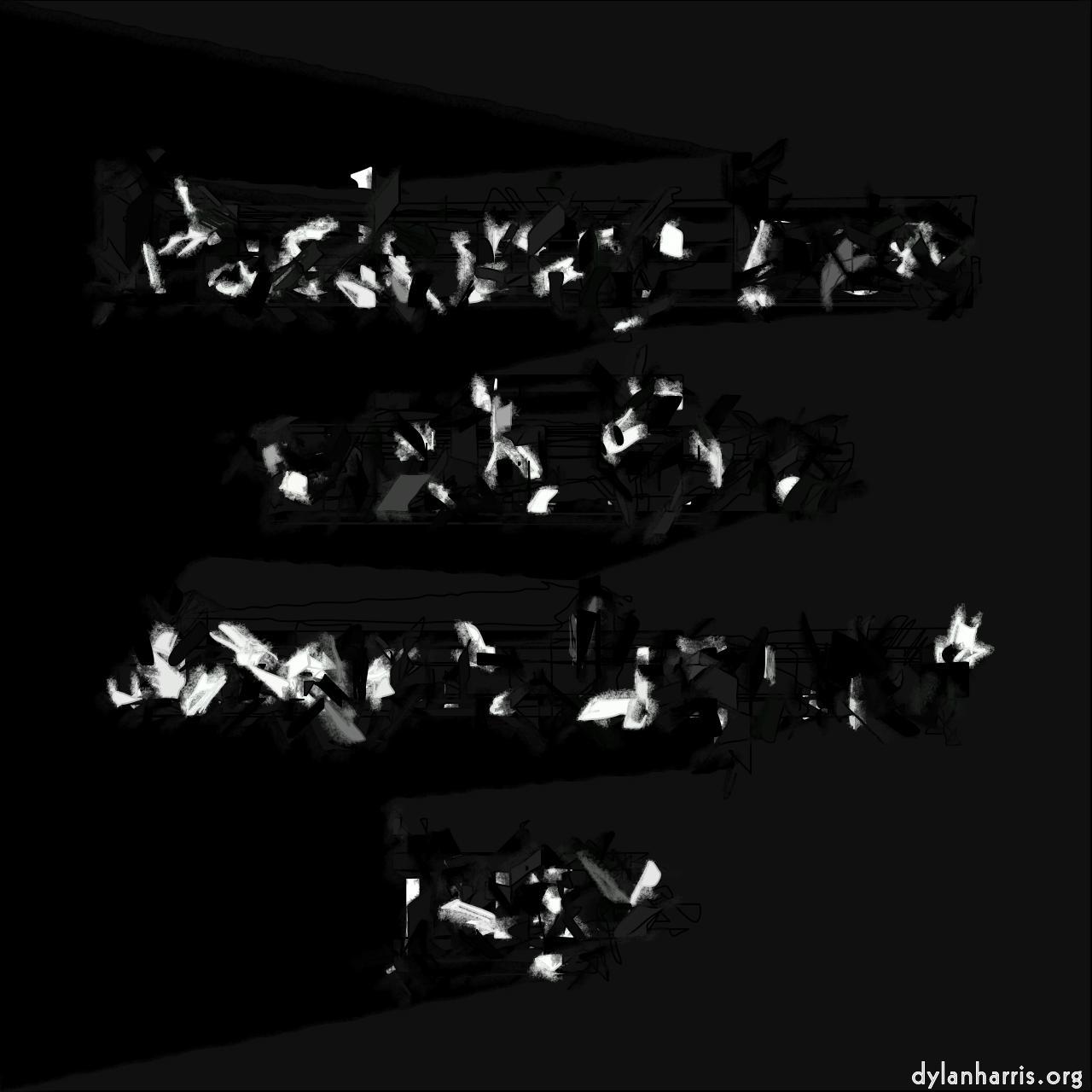 image: abstract natural media - vector :: fractured diffuse