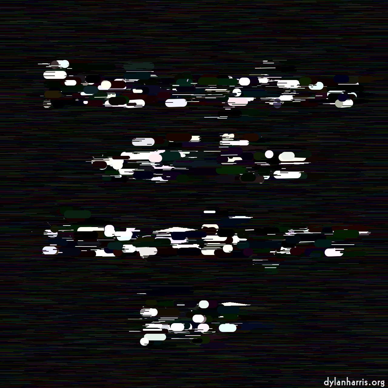 image: abstract natural media - vector :: pointillistic 4