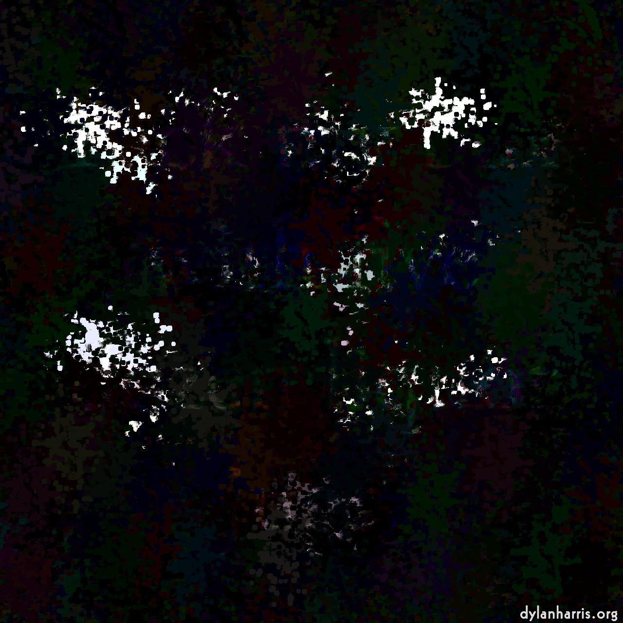 image: abstract natural media - vector :: splatter blend