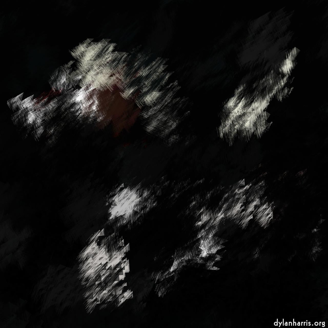 image: abstract natural media - vector :: triangle diffuse