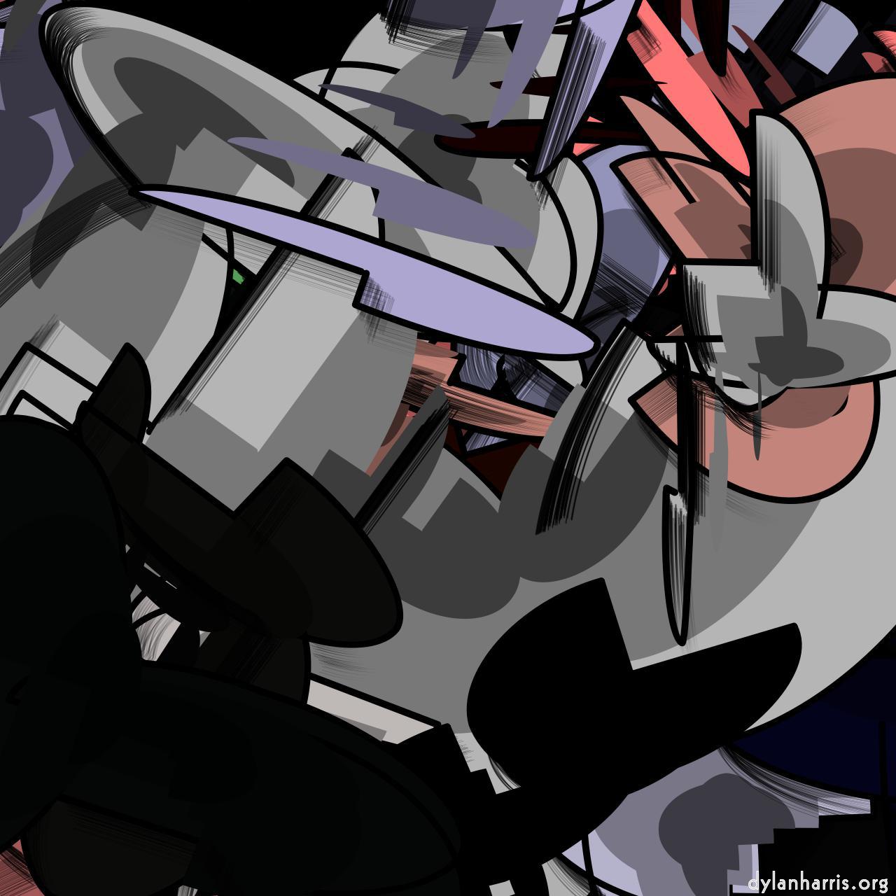 image: abstract shapes - vector :: big blob cartoon