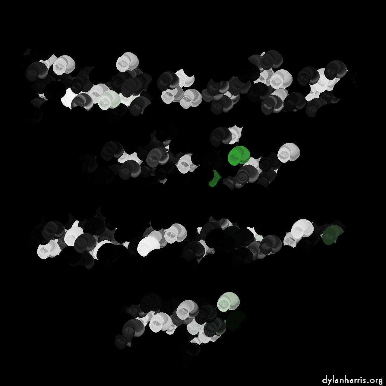 image: abstract shapes - vector :: little spirals 2