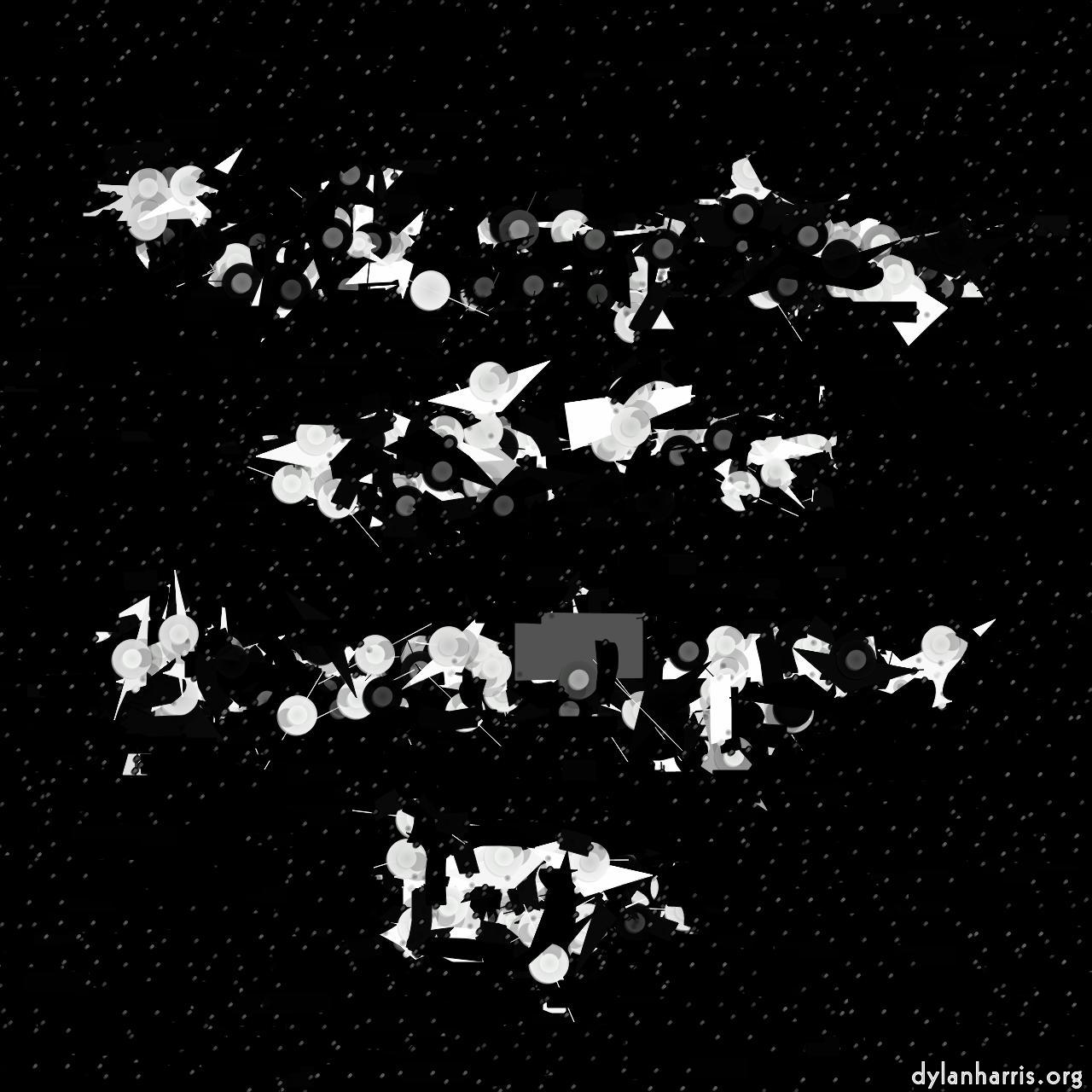 image: abstract shapes - vector :: pins and needles shadow