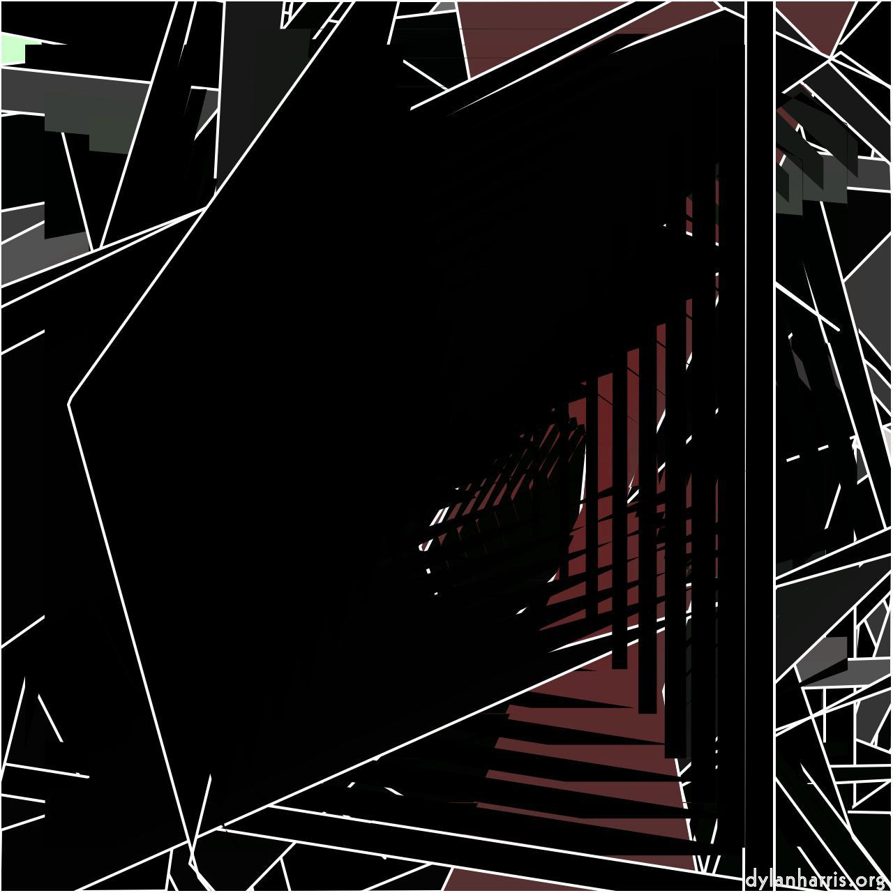 image: abstract shapes - vector :: wings white outline 2