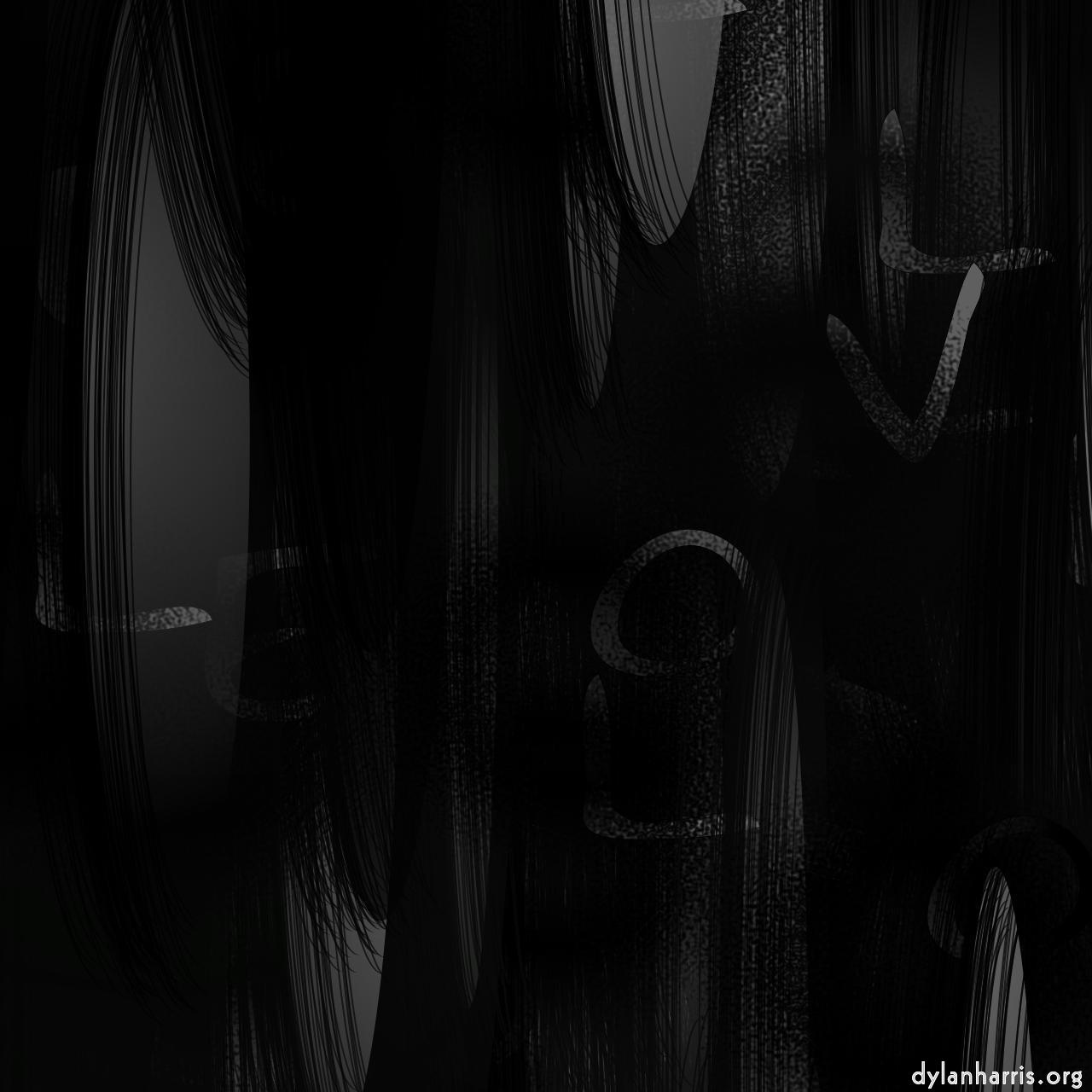 image: abstract shapes - vector :: wispy broad strokes text