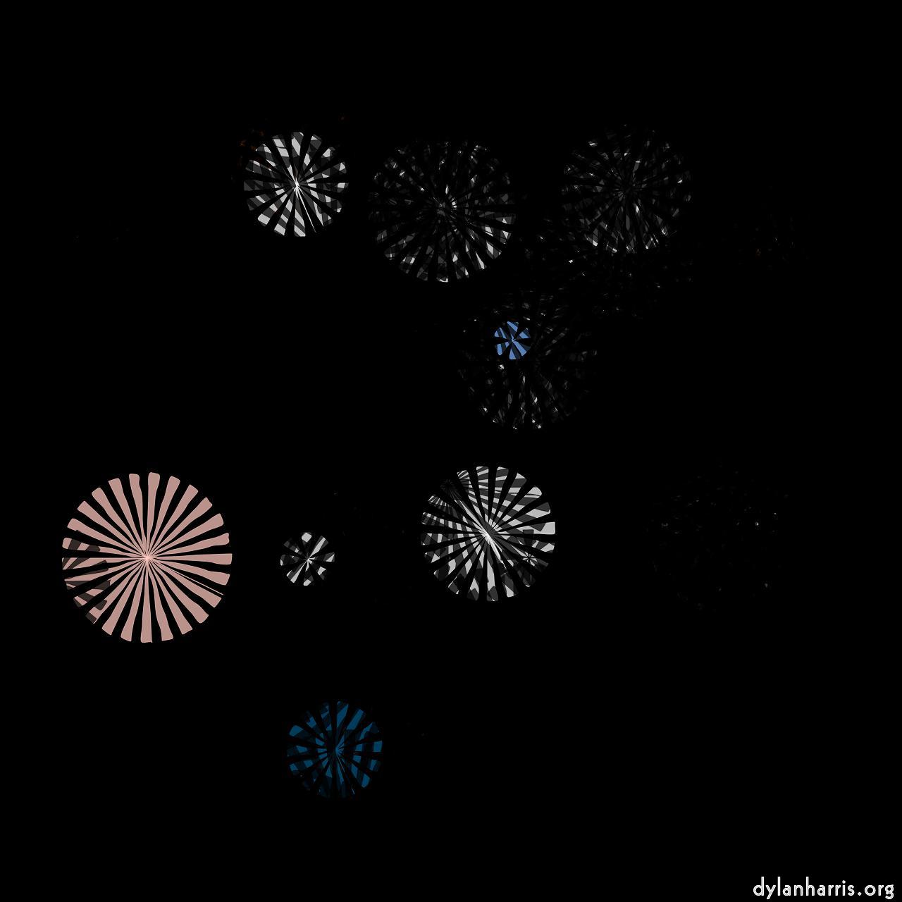 image: abstract styles - vector raster :: ellipse spoke fill