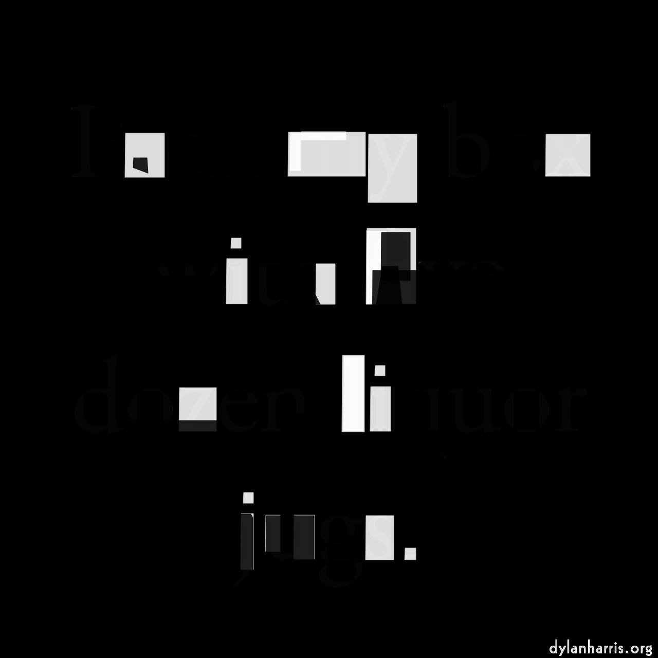 image: abstract styles - vector raster :: rectangle scan