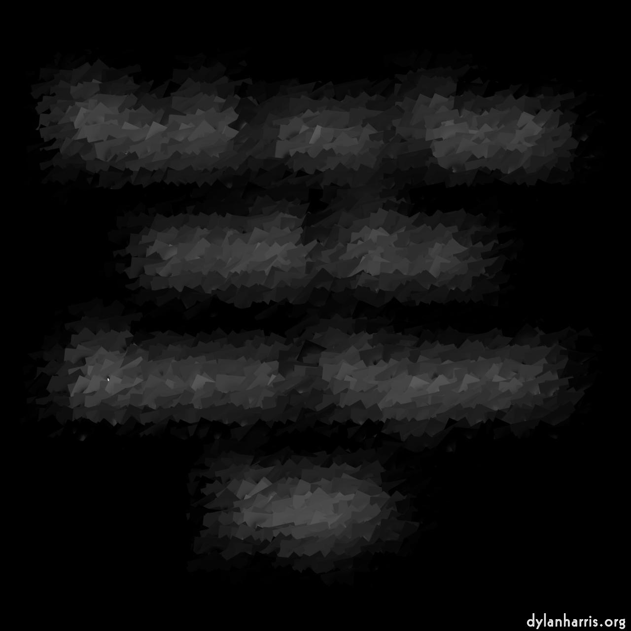 image: abstract styles - vector raster :: scan peaks