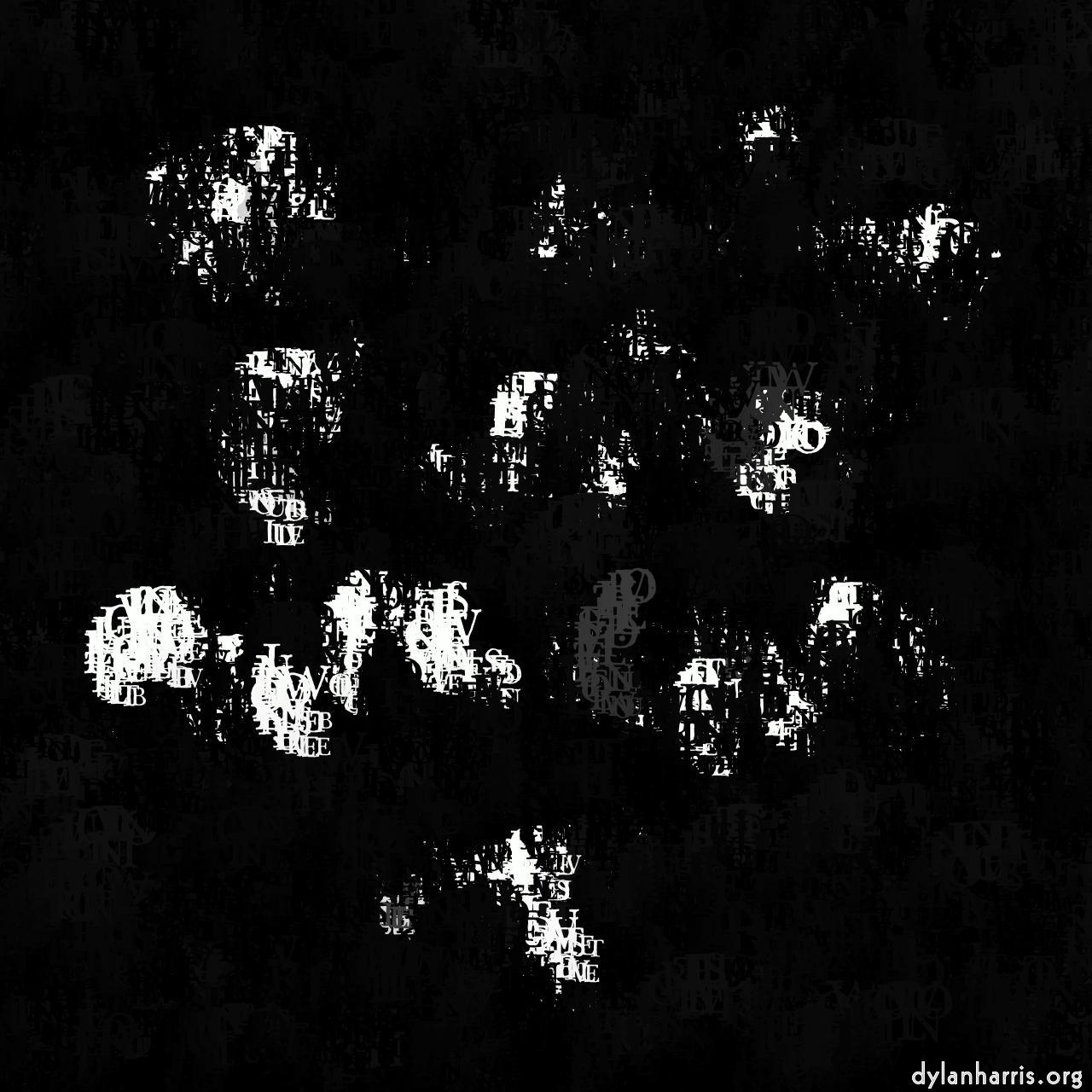 image: abstract styles - vector raster :: text ball