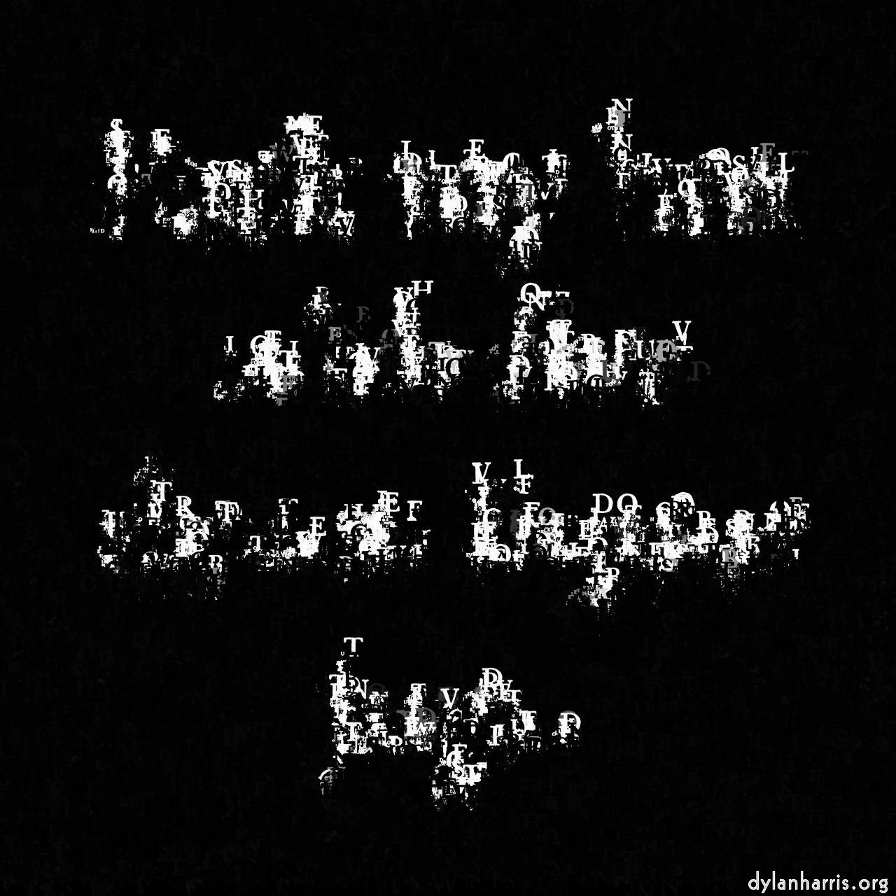 image: abstract styles - vector raster :: text diffuse