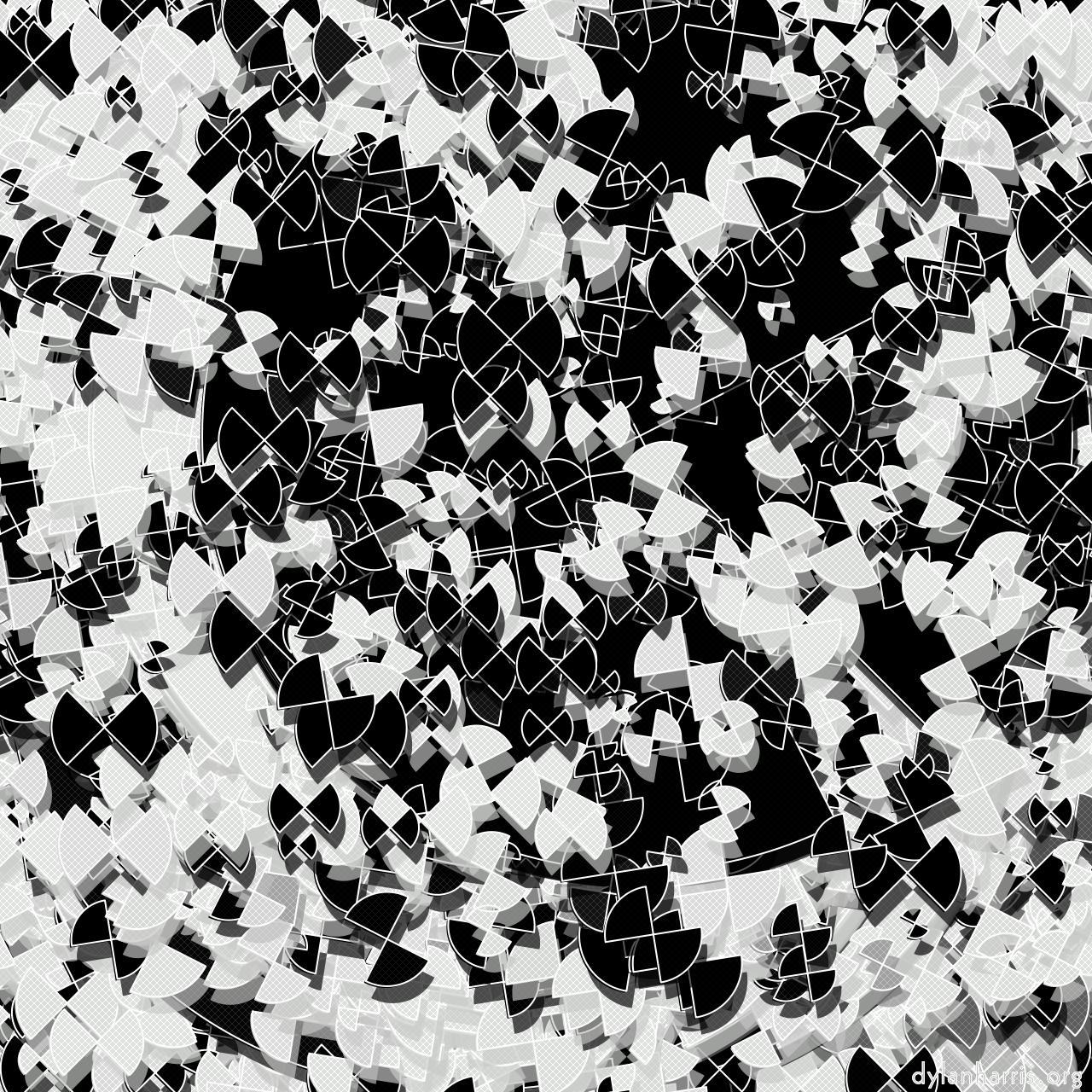 image: animated procedural :: dual arc scatter