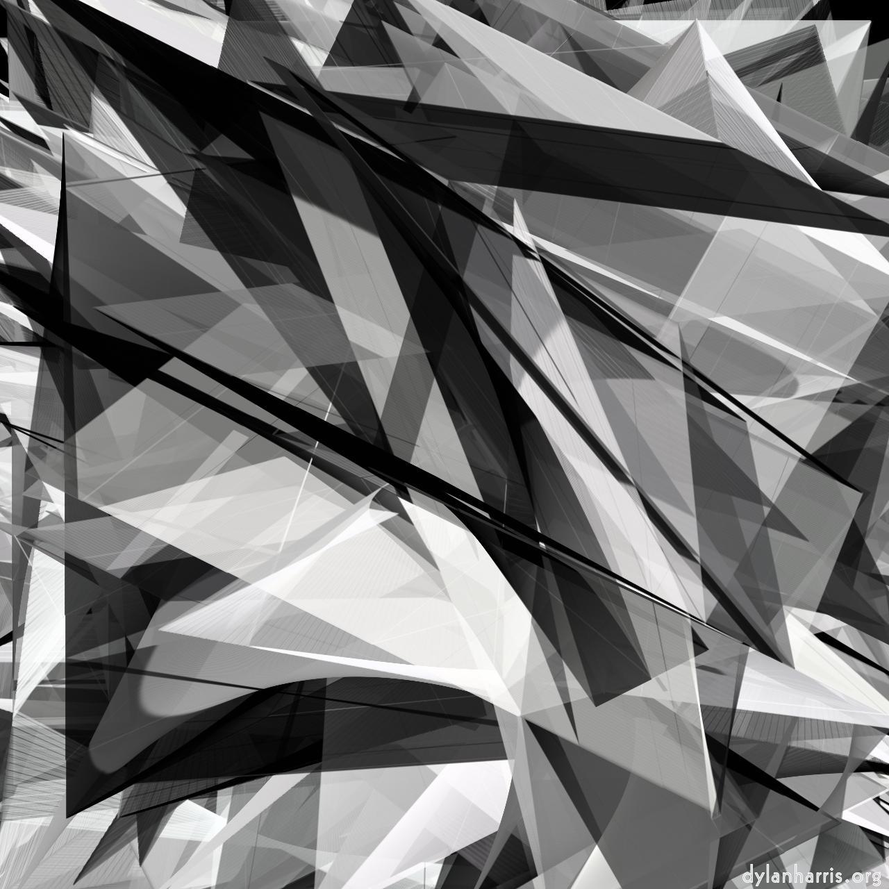 image: animated procedural :: greyscale spiro