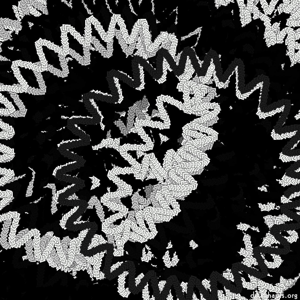 Image: animated procedural :: random squiggle