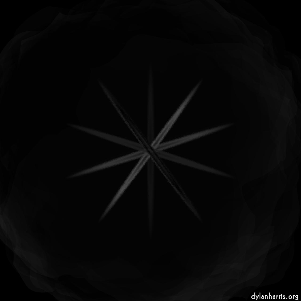 image: animated procedural :: star blob