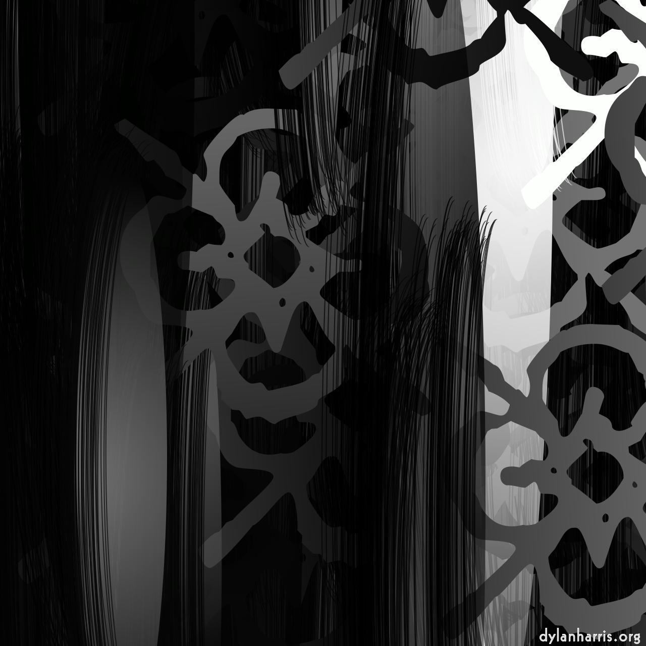 image: animated procedural :: wispy broadstrokes text 2