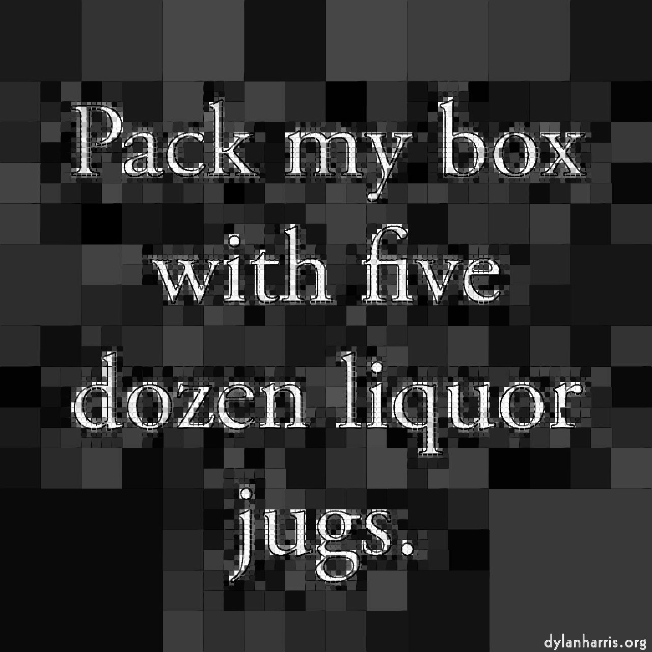 image: general examples :: flat tile with source texture