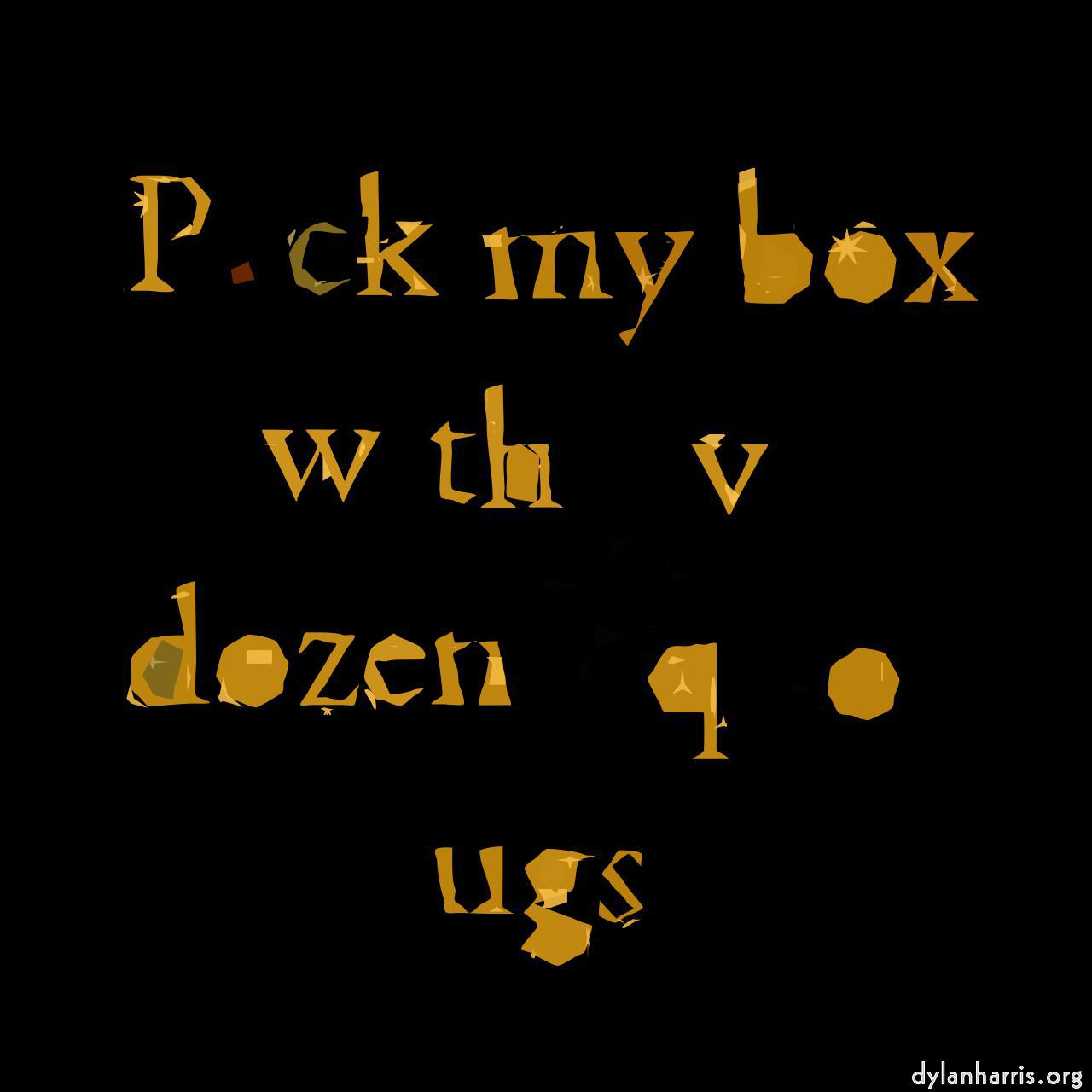 image: general examples :: mosaic—flat mixed shapes