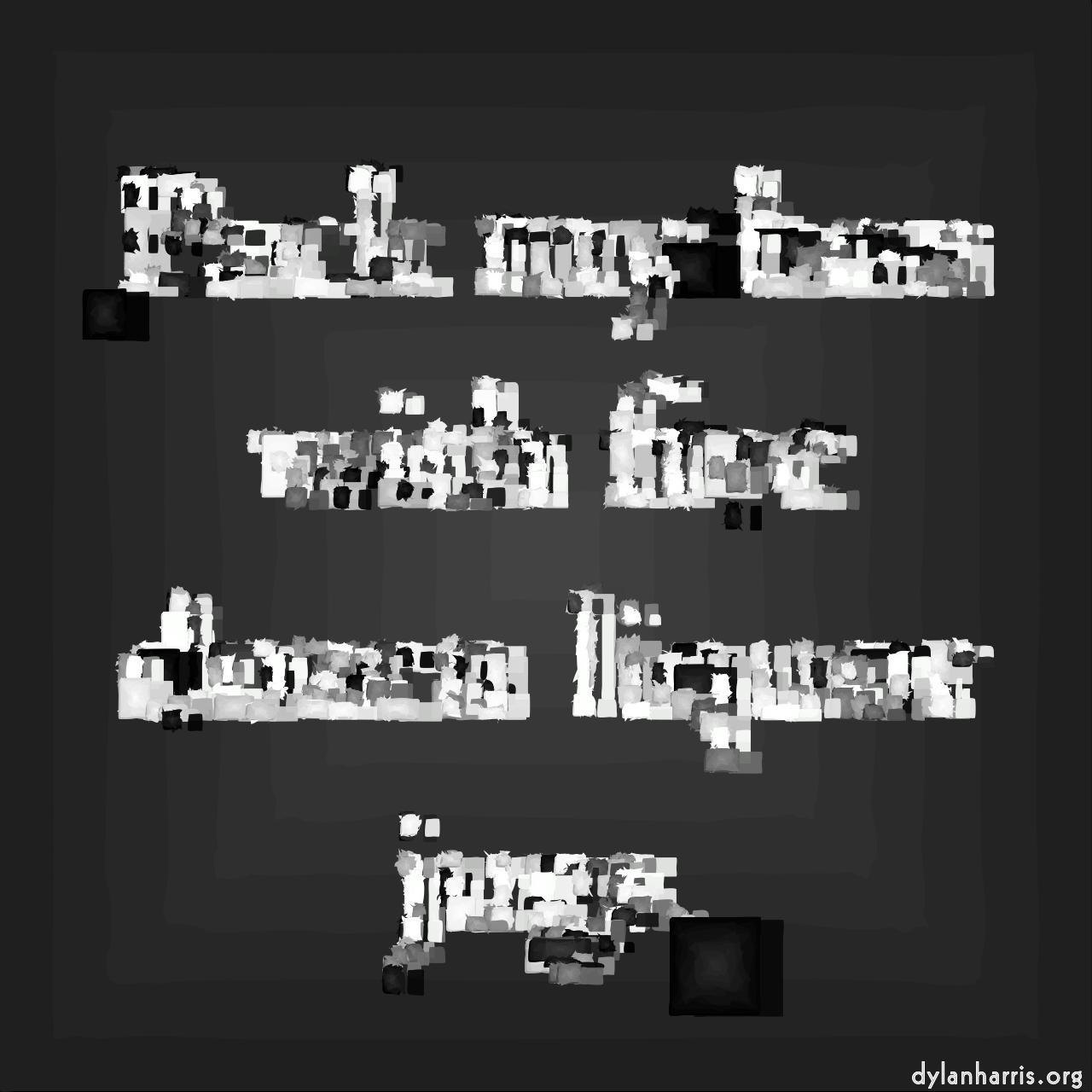 image: general examples :: mosaic—painterly grey