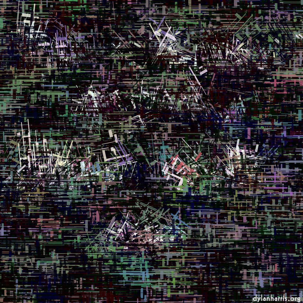 Image: general examples :: vector—jumble sticks abstract