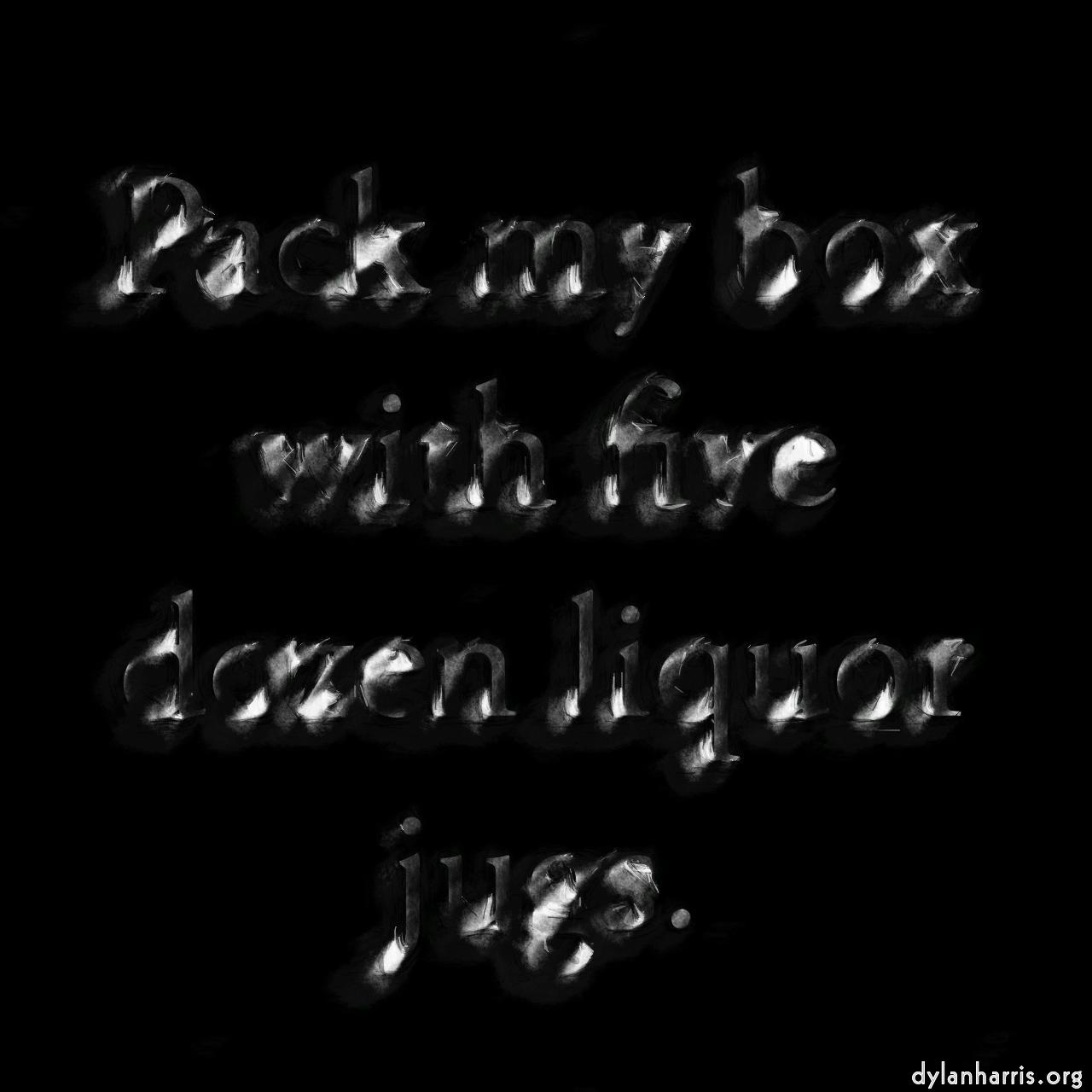 Image: general examples :: vector paint—charcoal