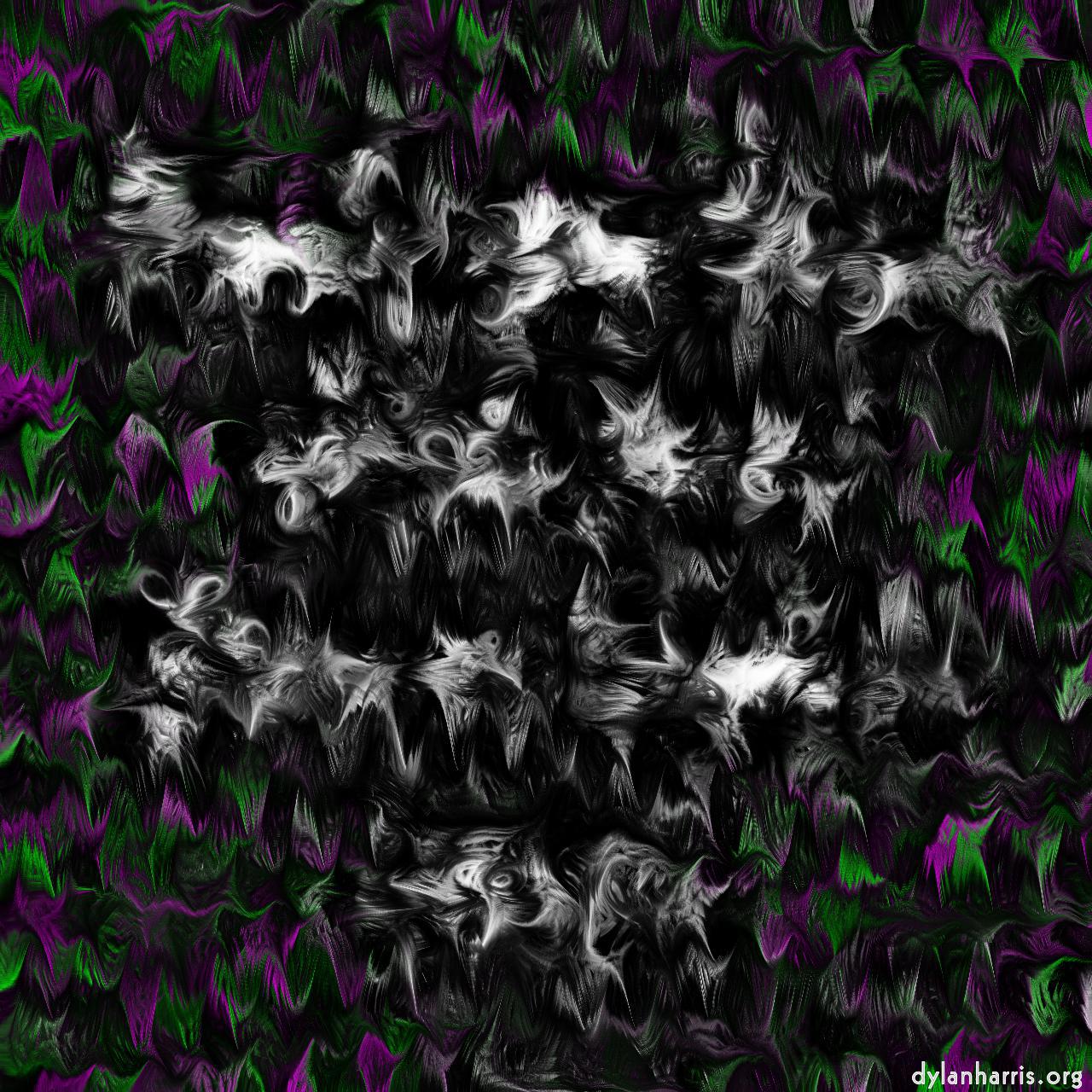 image: grunge - chopped - mutilated - warped :: canvas contraction