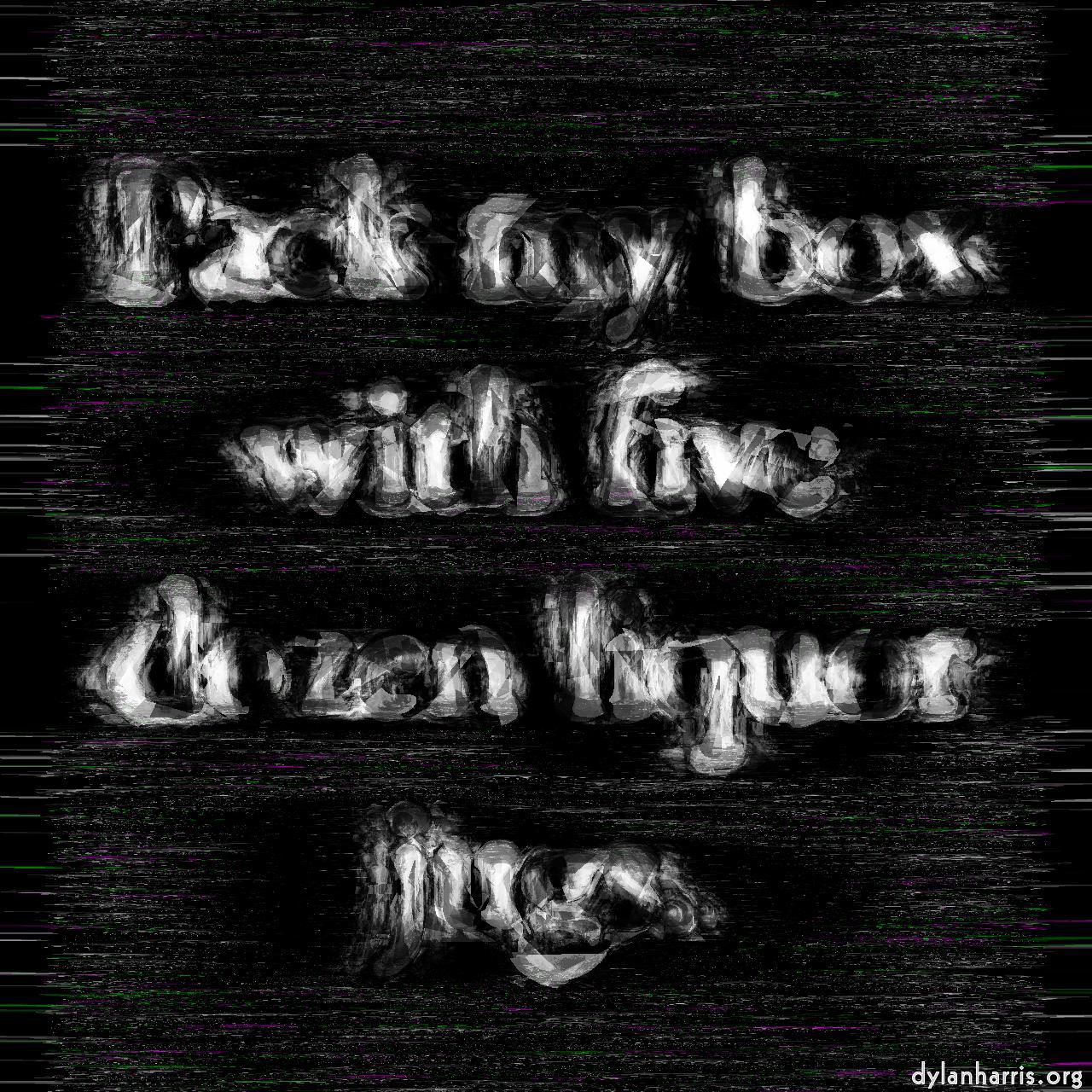 image: grunge - chopped - mutilated - warped :: dirty blender