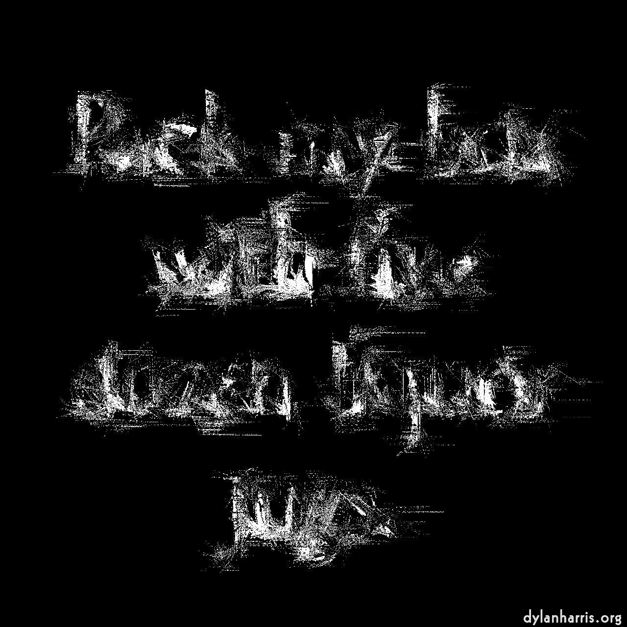 image: grunge - chopped - mutilated - warped :: splatterer